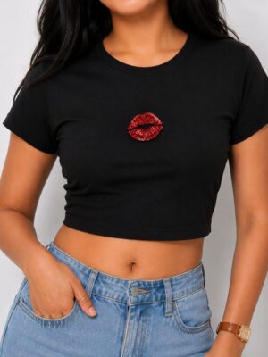 The Kiss Me Classic Baby Tee