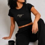 The Mustang Classic Baby Tee